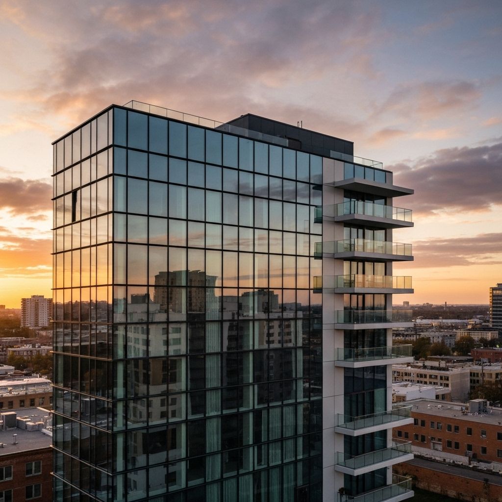 Modern luxury building